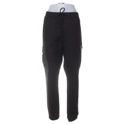Cargo broek (Zwart) van Denim Co Katoen, Elastaan