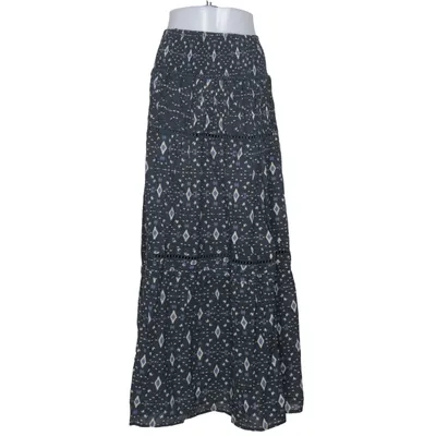 Maxi nederdel (Xena Midnight Ikat) fra By-Bar Amsterdam Bomuld