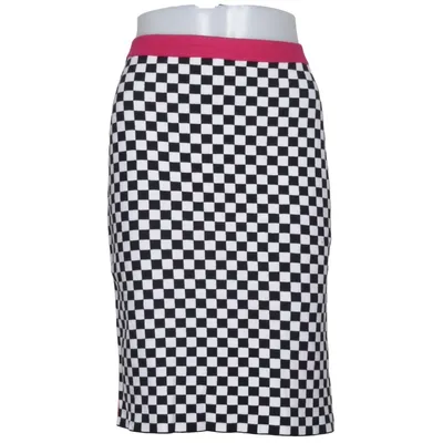 Nederdel (Sort, Hvid, Pink) fra Riani Polyester, Viscose