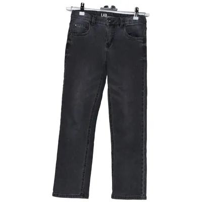 Jeans (Grå) fra Lab Industries Bomuld, Elastan
