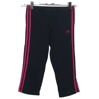 Sportleggings (Zwart, Roze) van Adidas Katoen, Elastaan