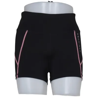 Kompressionsshorts (Sort, Pink) fra Röhnisch Elastan, Polyester