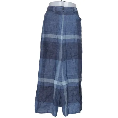 Långkjol (Blå, Grå) från Gardeur Acetat, Linne, Polyamid