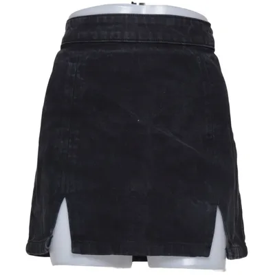 Denim skirt (Black) from ASOS Denim Cotton