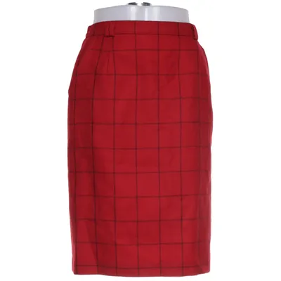 Skirt (Red, Black) from Ravens Classic Polyester