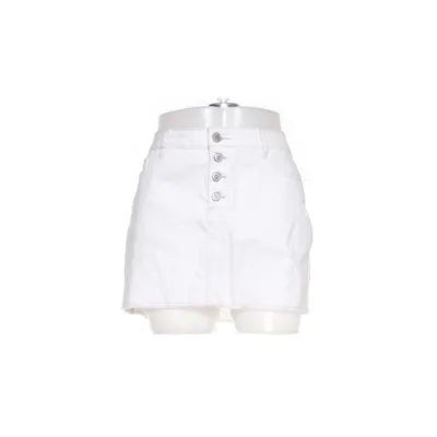 Jeanskjol (Vit) från Hollister Bomull, Elastan