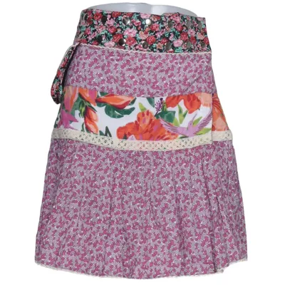 Skirt (Purple, Multicolored) from Moshiki