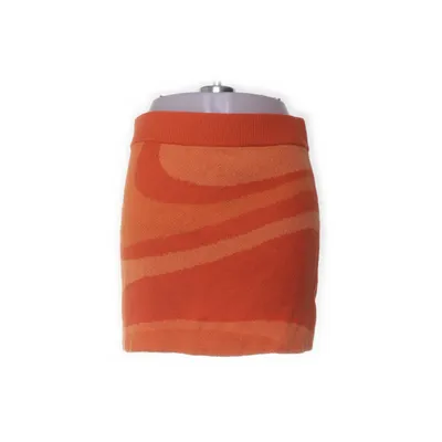 Rok (Oranje) van Weekday Katoen, Polyamide