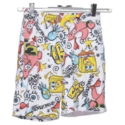 Freizeitshorts (Weiß, Mehrfarbig) von Nickelodeon Baumwolle, Polyester