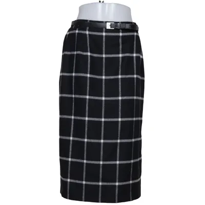 Skirt (Black, White) from Bardehle Wool