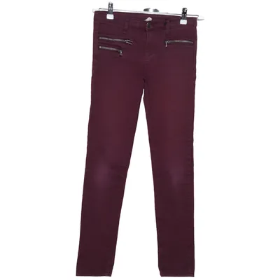 Spijkerbroek (Rood) van Uniq Young Katoen, Elastaan, Polyester