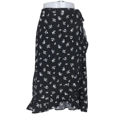 Jupe portefeuille (Noir, Blanc) de New Look Viscose