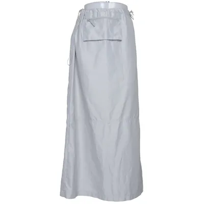 Maxi nederdel (Grå) fra Kombi Polyamid, Polyester