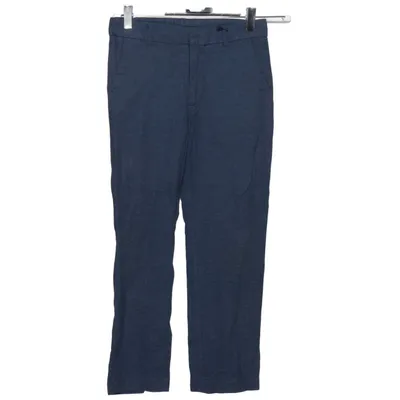 Pantalon de costume (Bleu) de H&M Coton, Lin