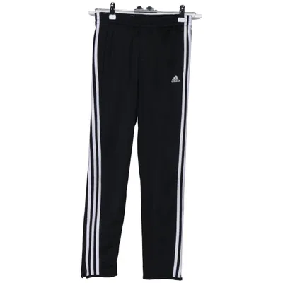 Træningsbukser (Sort, Hvid) fra Adidas Elastan, Polyester