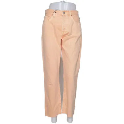 Spijkerbroek (Oranje) van Mango Denim Katoen