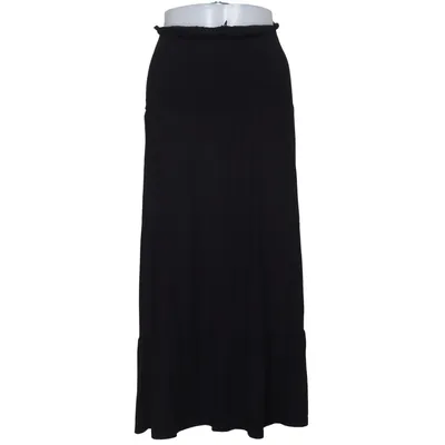 Maxi skirt (Black) from Colours Elastane, Viscose