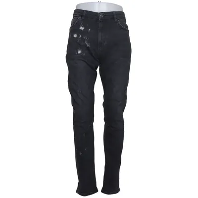 Jeans (K Md Tight Worn Black) fra Karve Bomuld, Elastan