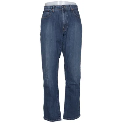 Jeans (Blå) fra Grant Bomuld, Elastan