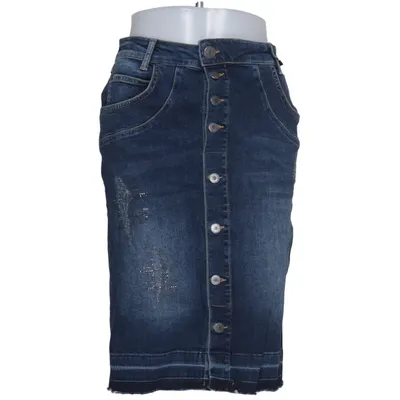 Denim skirt (Blue) from Naber Damenmoden Cotton, Elastane