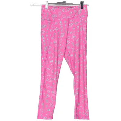 Sportleggings (Roze) van Tek Gear Elastaan, Polyester