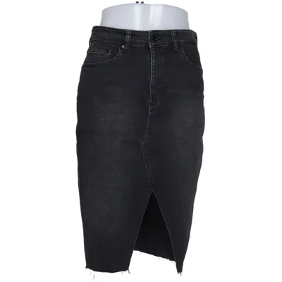 Jeanskjol (Svart) från &Denim by H&M Bomull, Elastan