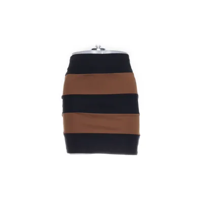 Rok (Zwart, Bruin) van Frk. Elastaan, Polyamide, Viscose
