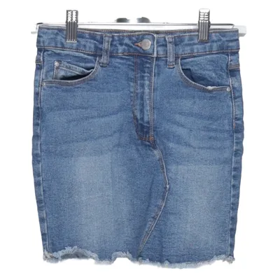 Jeanskjol (Blå) från Candy Couture Bomull, Elastan