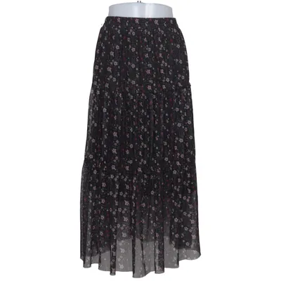 Maxi nederdel (Sort, Flerfarvet) fra Noisy May Elastan, Polyester
