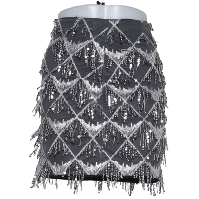 Kjol (Svart, Silverfärgad) från MOTF Polyester