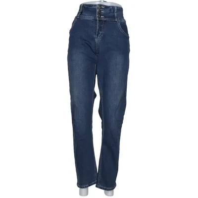Jeans (Blue) from Adia Cotton, Elastane, Polyester
