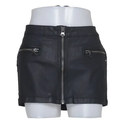 Jupe (Noir) de Replay Coton, Élasthane, Polyamide