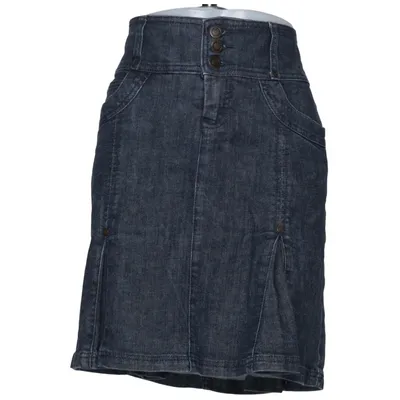 Jeanskjol (Grå) från Number One Bomull, Elastan