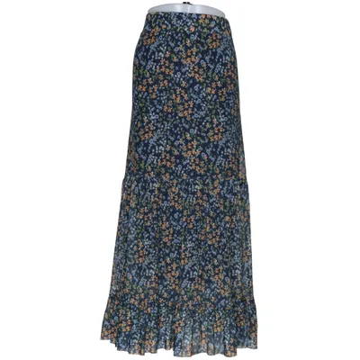 Kjol (Blå, Flerfärgad) från Freequent Elastan, Polyester, Viskos