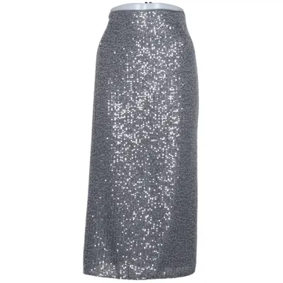 Kjol (Silverfärgad) från C&A Polyester
