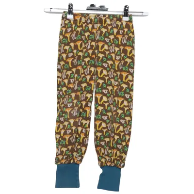 Pyjamasbyxor (Brun, Gul, Blå) från Duns Ekologisk bomull