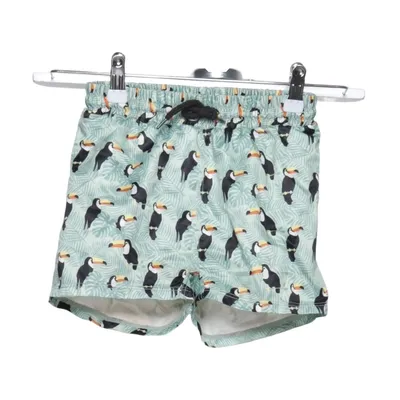 Zwemshort (Groen, Meerkleurig) van Virvelvind