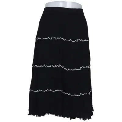 Maxi skirt (Black) from Rayon Viscose