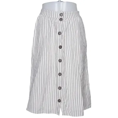 Rok (Beige, Blauw) van ESPRIT Organic Katoen, Linnen