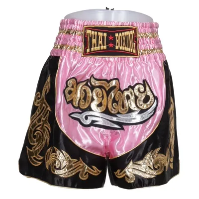 Kampsportsbyxor (Rosa, Svart, Guldfärgad) från Thaiboxning