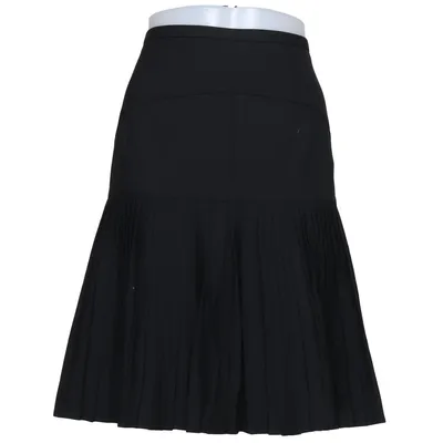 Skirt (Black) from Caroll Acetate, Elastane, Polyester, Viscose