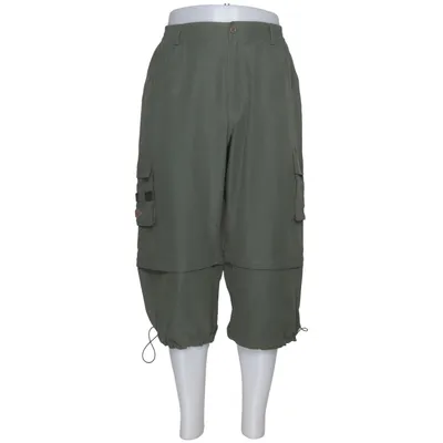 Cargoshorts (Grön) från Mian Polyester, Viskos