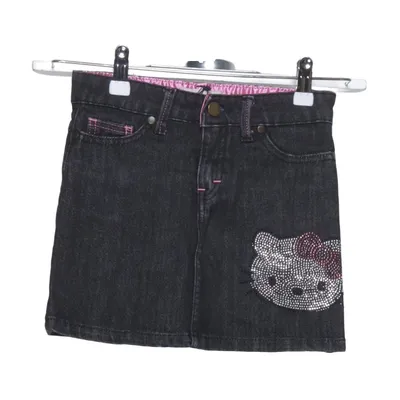 Denim skirt (Black) from Victoria Couture Cotton, Elastane