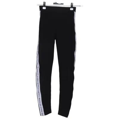 Sportleggings (Schwarz, Weiß) von XOXO Friends Elasthan, Polyamid, Viskose