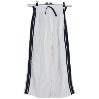 Pantalon patte d'éléphant (Blanc) de Zara Coton