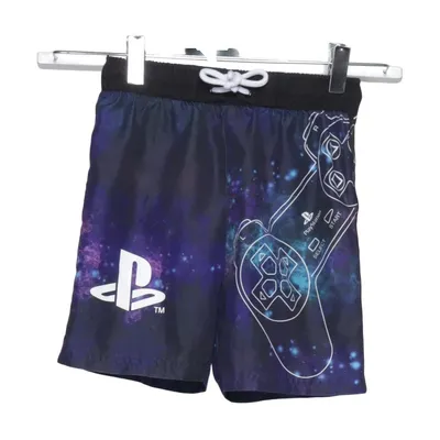 Zwemshort (Blauw, Meerkleurig) van Playstation Gerecycled polyester