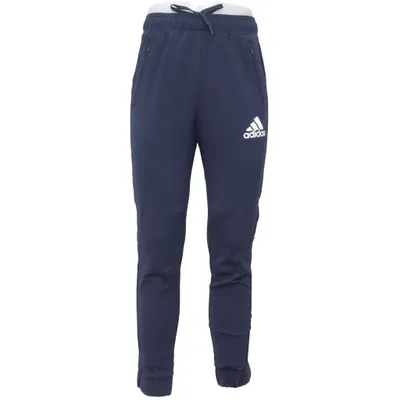 Træningsbukser (Blå) fra Adidas Bomuld, Elastan, Genanvendt polyester