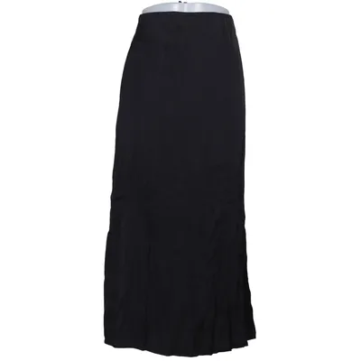 Långkjol (Svart) från Line of Oslo Elastan, Viskos