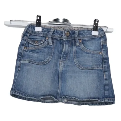 Jupe en jean (Bleu) de Now Coton, Élasthane