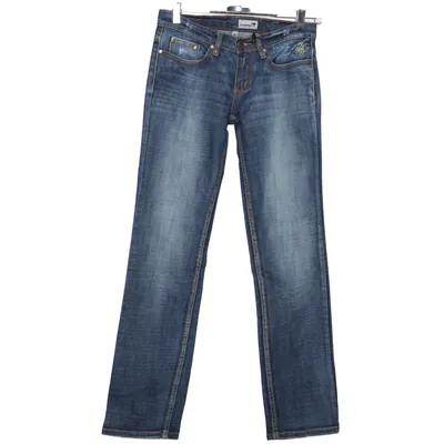 Jean (Bleu) de Enemy Coton, Élasthane, Polyester